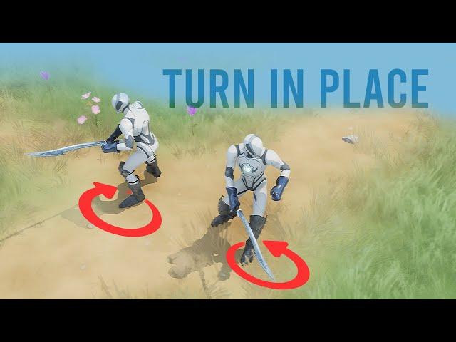 Unreal Engine 5 - Turn In Place - Action RPG #144