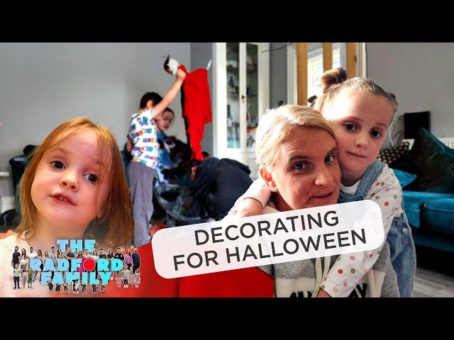 Decorating the House for Halloween!  | The Radford Family