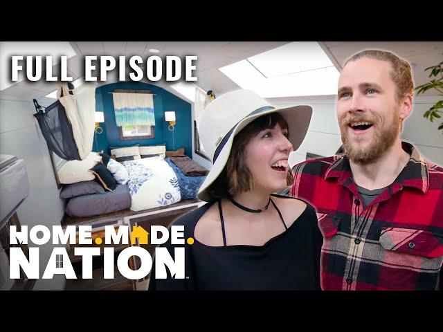 Work from Home Couple Eager to Go Tiny (S4, E19) | Tiny House Nation | Full Episode