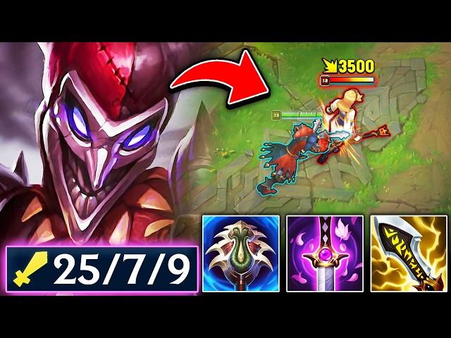 WHEN PINK WARD DROPS 25 KILLS WITH FULL AD SHACO!! (BEST GAME OF THE SEASON)