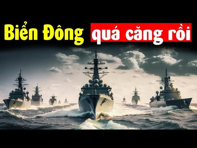 Tại sao TQ đưa hàng trăm tàu chiến ra biển đông?