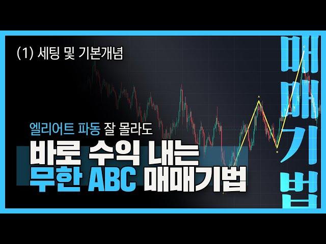 지금 당장 수익 내주는 무한 ABC 파동 찾기 - (1) 세팅 및 기본개념
