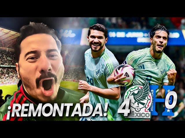 MÉXICO 4-0 HONDURAS || GANÓ, GUSTÓ Y GOLEÓ || REACCIÓN DESDE EL NEMESIO