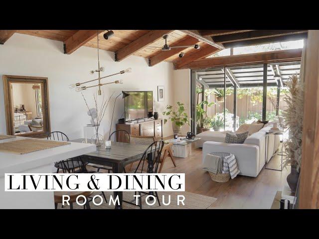 Living Room & Dining Room Tour | Gemary