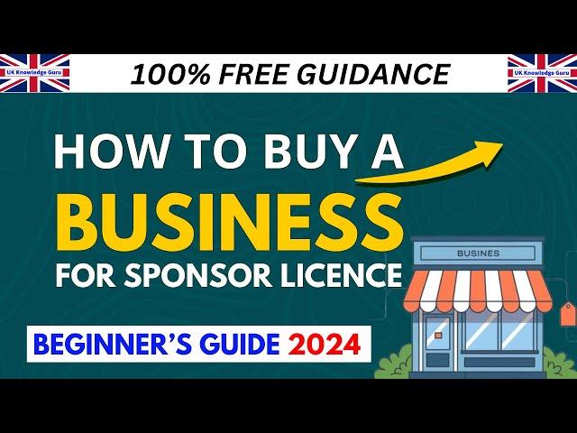 How to Buy a Running Business in the UK for Beginners (2024) | Buy Franchise