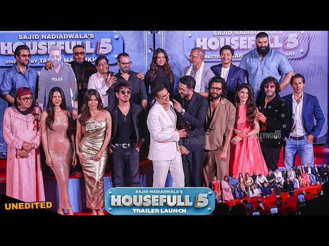 UNCUT - Housefull 5 | Official Trailer Launch | Akshay Kumar, Sanjay Dutt, Jacqueline, Entire Cast
