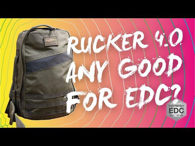 GORUCK Rucker 4.0 backpack - Any good for EDC?