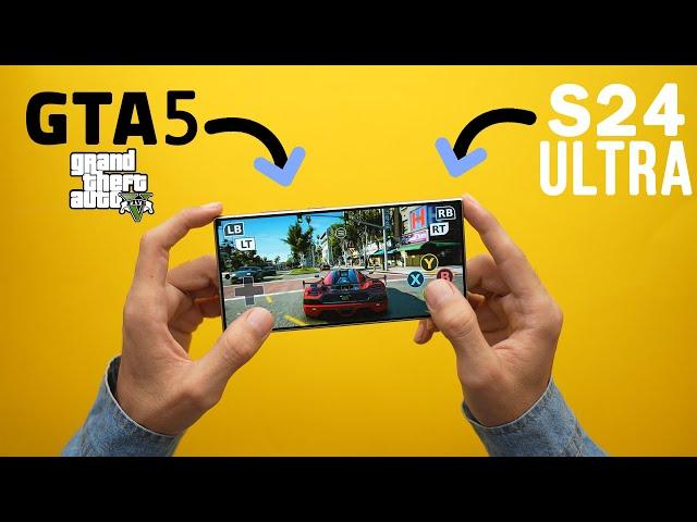 تشغيل GTA 5 على الهاتف - GTA V لهواتف الاندرويد