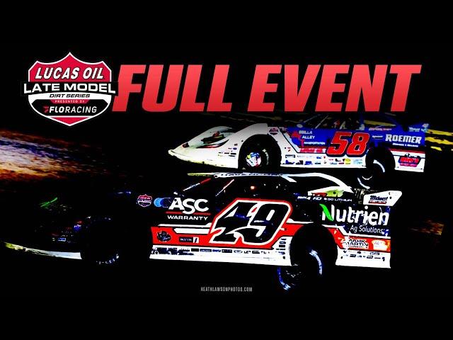 🟢 LIVE: Lucas Oil Late Model Dirt Series Show-Me 100 Thursday FULL EVENT