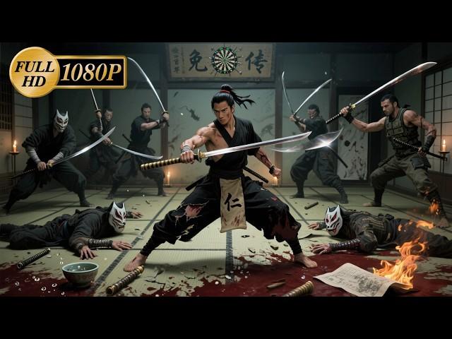1vs10! Kung fu kid brutally defeats 10 elite Japanese warriors!