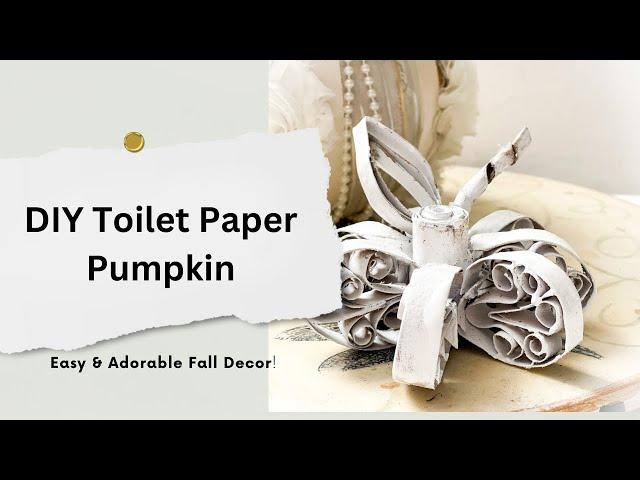 DIY Toilet Paper Pumpkins: Easy & Adorable Fall Decor!