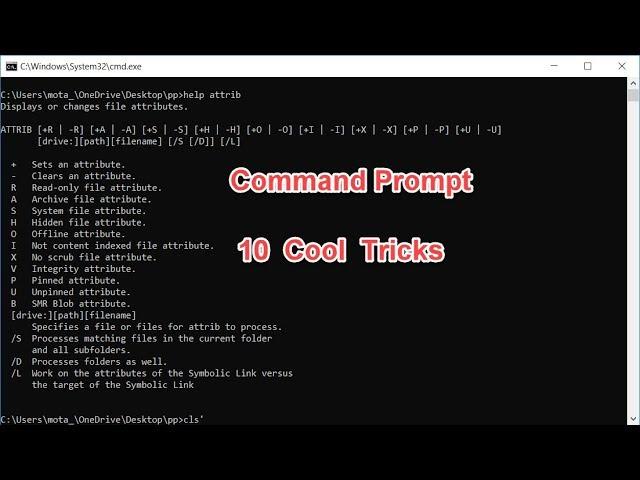 10 Cool CMD Command Prompt Tricks You Should Know