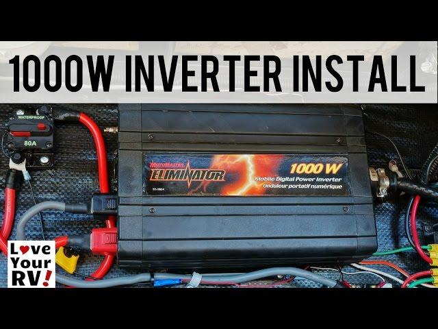 My 1000 Watt Inverter Installation Explained