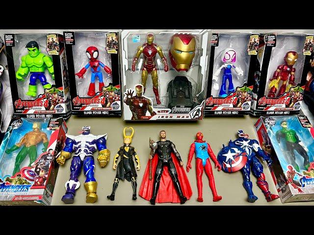 AVENGERS TOYS/action figures/unboxing/cheap price/spiderman,ironman,hulk,thor,superman/toys #16