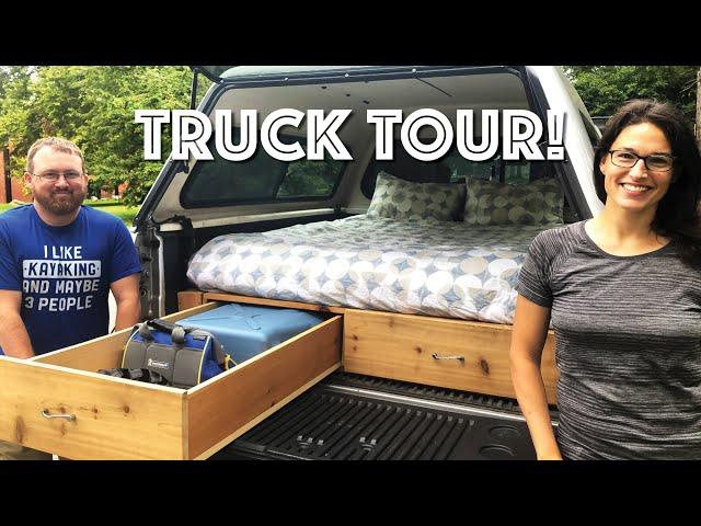 Our Truck Bed Camping Setup - DIY and Stealth