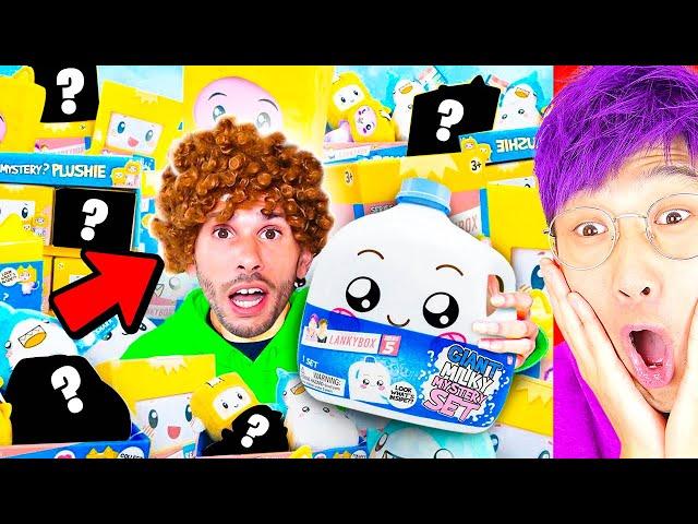 THE ULTIMATE LANKYBOX UNBOXING!? (ALL NEW MERCH! *LANKYBOX REACTION!*)