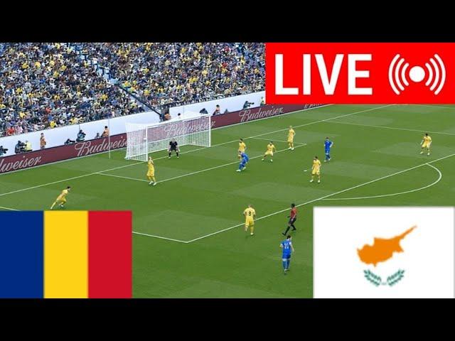 LIVE : România vs Cipru |  2024-25 Meci complet în flux live