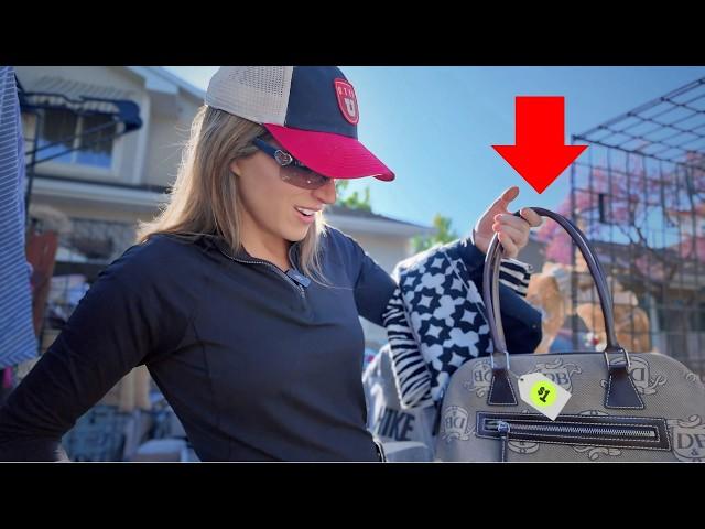 Packed My Car FULL At This $1.00 Luxury Yard Sale!!