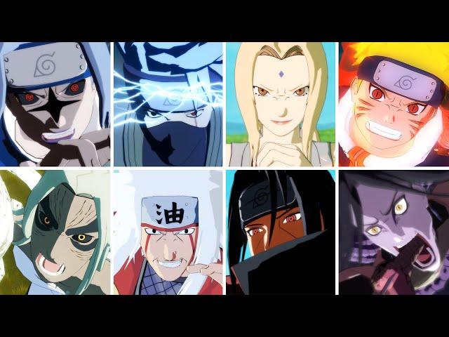 Naruto Ultimate Ninja Storm - All Ultimate Jutsus