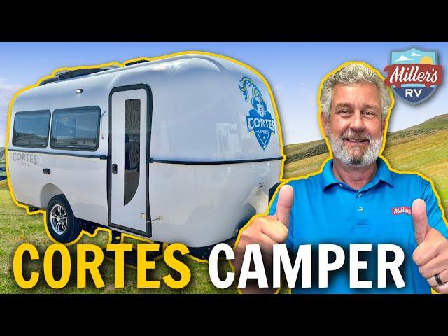 2023 Cortes Campers 17-foot  Small Travel Trailer | FULLY Fiberglass Travel Trailer!