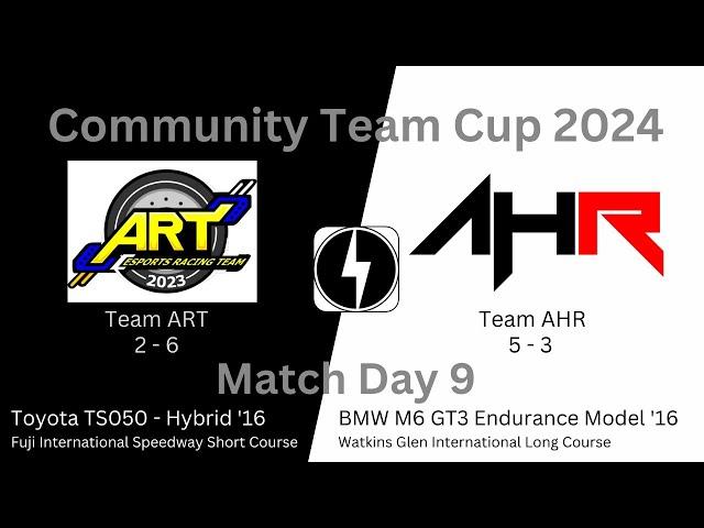 CTC - 2024 - MD9 - ART vs. AHR