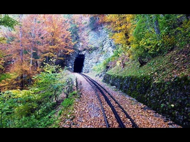 Brienz Rothorn Bahn (Switzerland) - Drivers Eye View