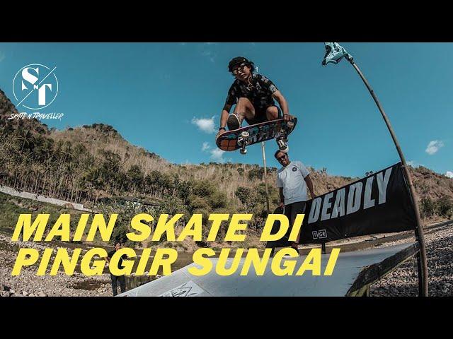 #skatentraveller | Camping & Main Skate di Pinggir Sungai Selopamioro - Yogyakarta Part 1.