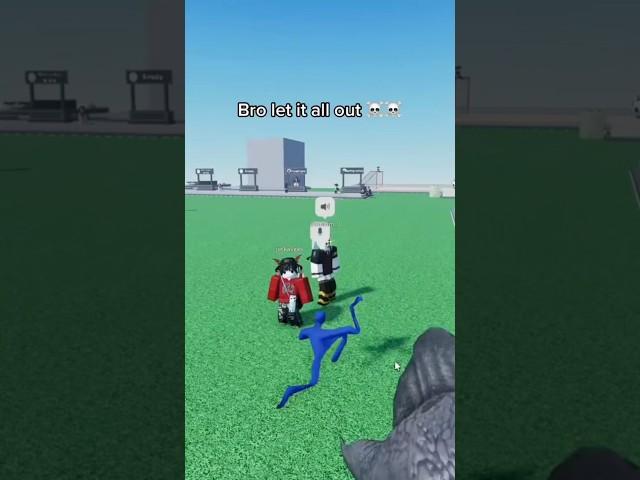 Bro let it ALL OUT trolling as a skin walker on Roblox