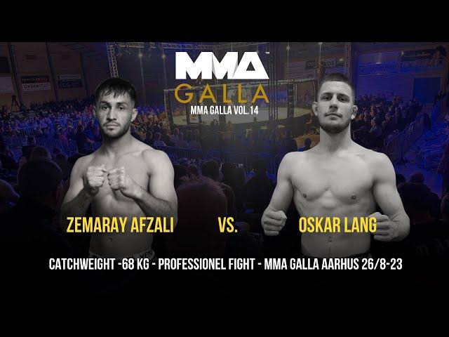 Zemeray Afzali (Combat Sports Lübeck) Vs.Oskar Lang (Arte Suave)