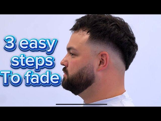 3 EASY STEPS FOR A SKIN FADE