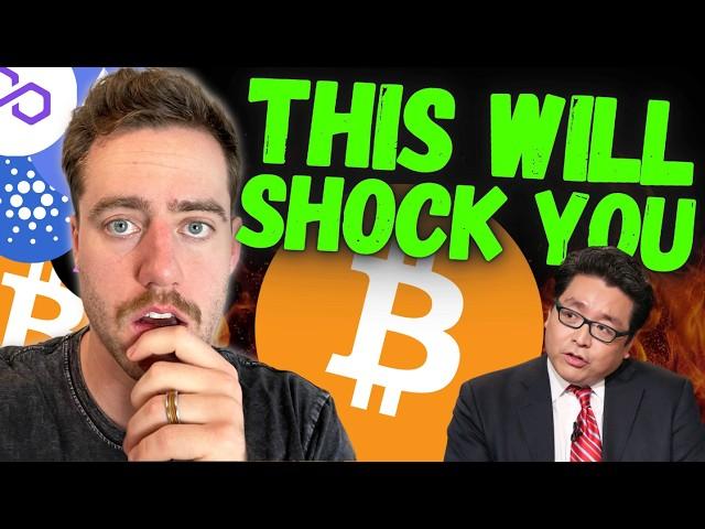 BITCOIN AND CRYPTO CRASHING- TOM LEE JUST SAID TO "BACK UP THE TRUCK" AND BUY!