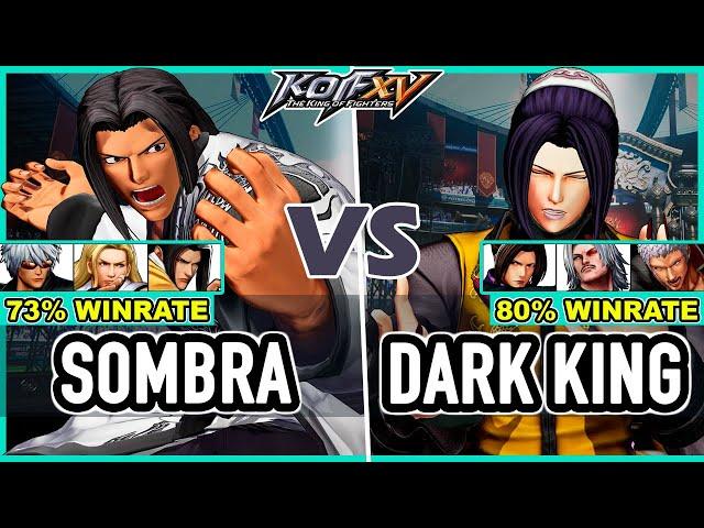 KOF XV  Sombra (Gato/K/Andy) vs Dark King (Duo Lon/Rugal/O.Yashiro)