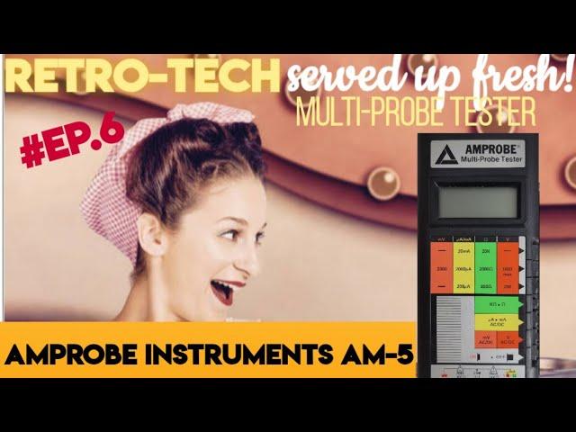 RETRO-TECH ○ AMPROBE AM-5 Vintage Multimeter Mini Review  & Teardown!