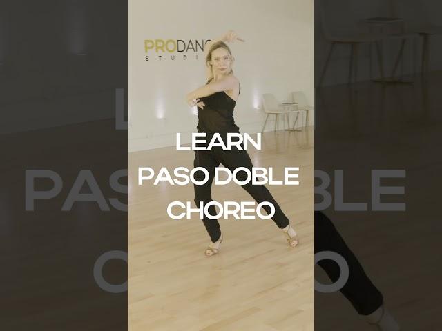 First time ever!  Join our Paso Doble Choreo Class & get a pro dance reel!   #prodancestudios