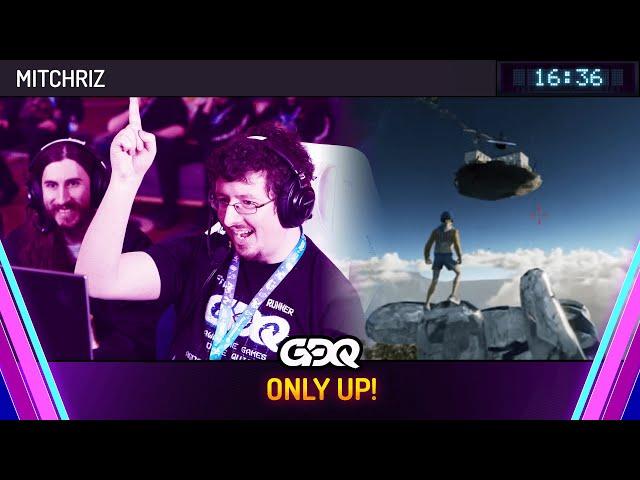 Only Up! by Mitchriz in 16:36 - Awesome Games Done Quick 2024