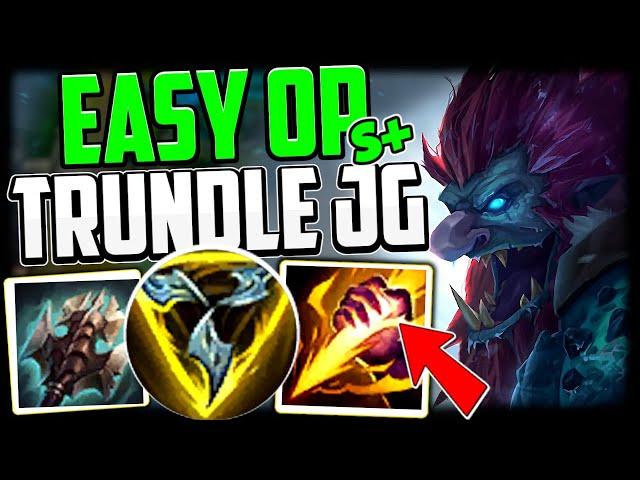 TRUNDLE JUNGLE SCALE KING - How to Play Trundle Jungle & Carry Low Elo Season 14