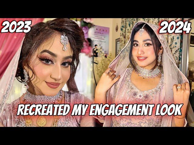 I RECREATED MY  ENGAGEMENT LOOK || MY SISTER CRIED WATCHING ME ️ #alizehjamali