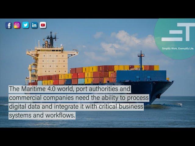 Maritime 4.0 | Maritime Industry 4.0 | Marine 4.0