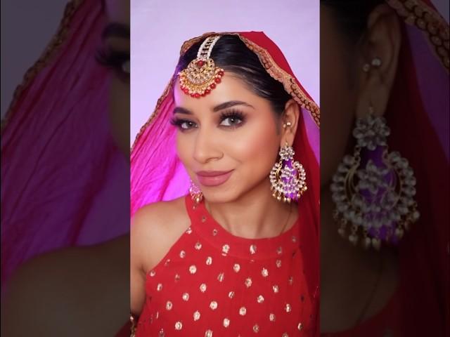 Watch this  #makeup #indianbridalmakeup #desimakeup #makeuptransition #makeuptransformation #bride