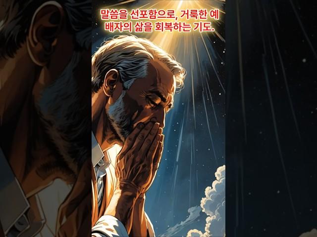 말씀을 선포함으로, 거룩한 예배자의 삶을 회복하는 기도 #말씀기도 #예배자기도 #주일아침기도 #주일예배기도문 #예배자의선포 #말씀선포기도
