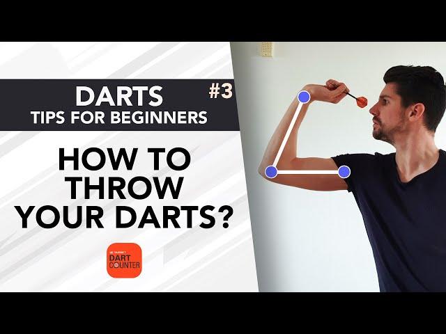 How To Throw Your Darts? | Darts Tips for Beginners #3