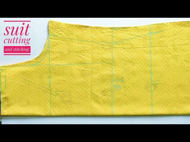 सुट कटीगं ओर सिलाई | simple and easy suit cutting and stitching | @tailorreense