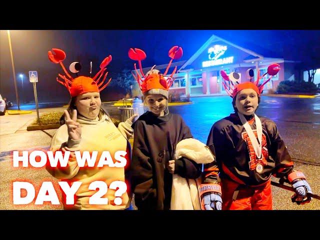 HOW WAS DAY 2? | HOCKEY TOURNAMENT | Family 5 Vlogs