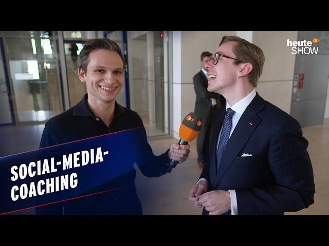 Fabian Köster gibt Tiktok-Nachhilfe im Bundestag | heute-show vom 03.05.2024