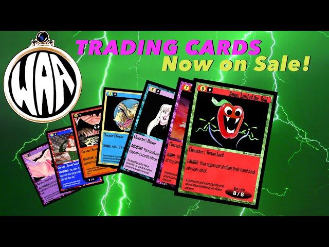 NEW! Waa Trading Cards by APLATTANZI