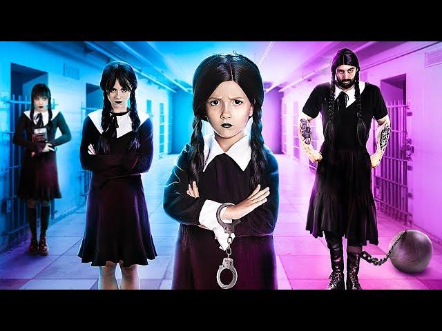 Wednesday Addams vs. Vampir im Knast! Vampire im echten Leben!