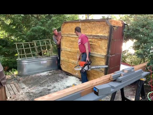 Part 3 of getting rid of a hot tub