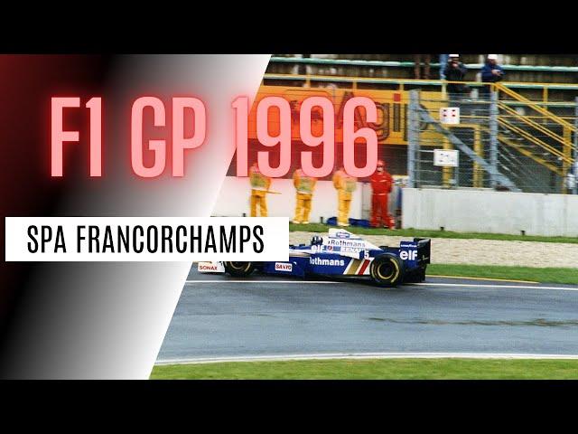 Formel 1 Großer Preis von Belgien 1996 ganzes Rennen / F1 GP Belgian 1996 full Race