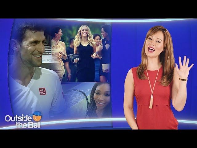 Outside the Ball Tennis Web Show - Episode 1 - Hosted by Mayleen Ramey, Featuring Djokovic, Ivanovic