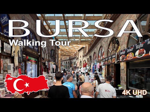  Walking in Bursa and Mudanya, Turkey - 4K UHD video